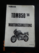 Wartungsanleitung Yamaha TDM850 Reparaturanleitung, Werkstatthandbuch  ab 1996