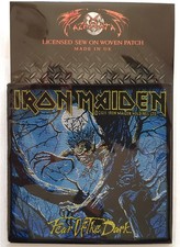 IRON MAIDEN - Fear of the Dark Aufnäher Patch OFFICIAL MERCHANDISE