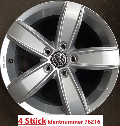 5x16 zoll et42 alufelgen - vw,