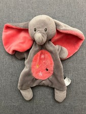 Nicotoy Schmusetuch Elefant Sterne Kuscheltuch Schnuffeltuch Simba Toys rosa