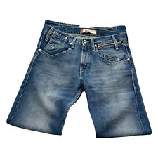 Levis 504 Vintage Jeans Hose W32 L32 Blau Schrittlänge 80 cm Mittlere Waschung