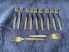 DDR Besteck ABS 11 Teile Kuchen Gabel Kult TOP Besteck Rostfrei