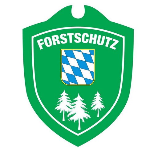 Forstschutz bayern autoschild - forstschutz,