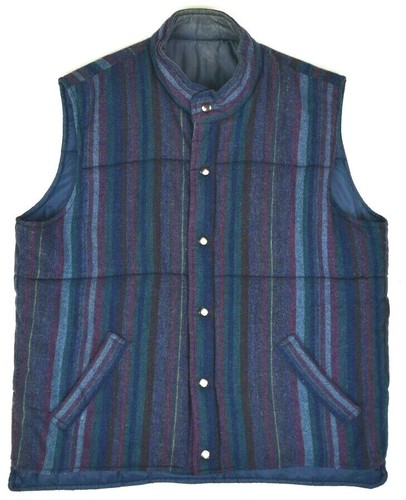 Vintage reversible vest - size, l