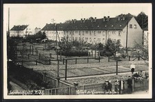 Foto-AK Friedrichsfeld /Mannheim, Wohnhäuser in der Einemstraße 