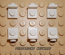 Lego 6x Konverter weiss Bracket 1x1 - 1x1 #36840 NEUWARE