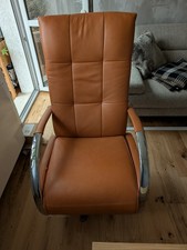 Relax Sessel von E.Schillig, echtes Leder, wie neu da sehr selten gebraucht