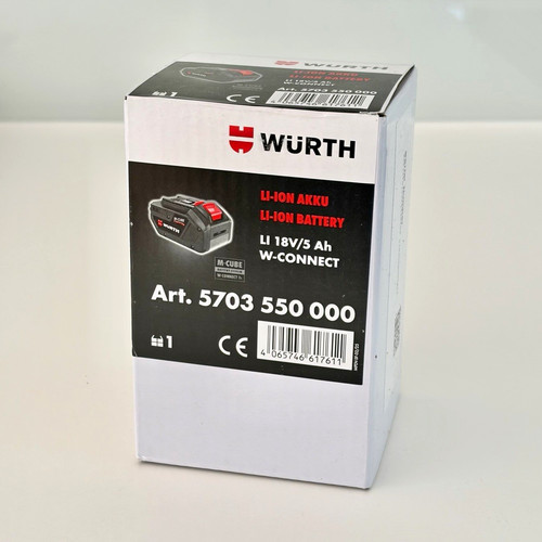 Würth ion akku 18v 5ah - akku,
