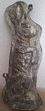 Antike Schokoladenform: sehr großer Osterhase / wohl 1930er Jahre / 34 cm