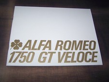 TOPRARITÄT Herrlicher Prestige Prospekt Alfa Romeo 1750 GT Veloce von 1969 !!!