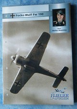 Loseblattsammlung Fliegerlegenden Major Walter Nowotny Focke-Wulf Fw 190 