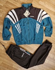 Orig.Adidas Trainingsanzug Tracksuit '90er Vintage Equipment Gr.D7 NEU m.Etikett