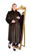 A5809 NERZMANTEL ECHT PELZ