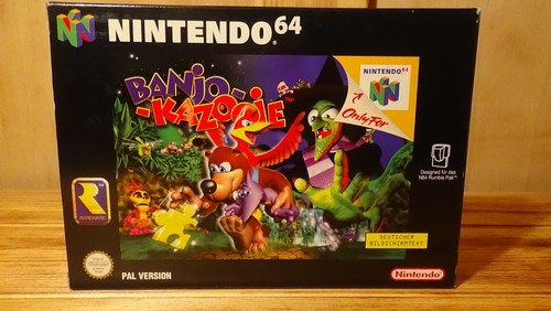 Banjo kazooie nintendo - kazooie, 64