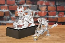 2x SWAROVSKI Drache mit Ball