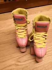 IMPALA Rollschuhe Roller Skates QUAD SKATE Rollschuh 2022 pink/yellow Rollschuhe