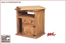 MEXICO Hacienda TV Tisch / Phono Kommode / Fernsehkommode, Pinie massiv Möbel