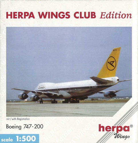 Boeing 747 200 - condor, d-abyf