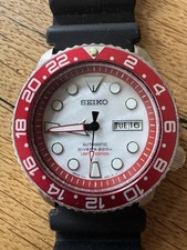SEIKO SKX 007 limited Edition Diver‘s rot 7s26-0020 2002 Armbanduhr Uhr 