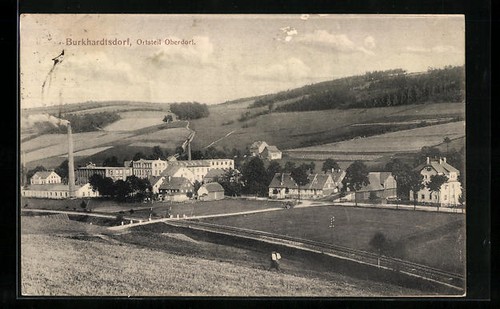 Ansichtskarte burkhardtsdorf - ansichtskarte,