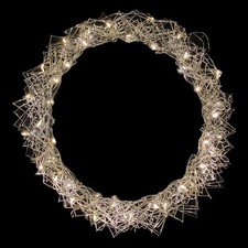 LED Kranz Metall Hängekranz