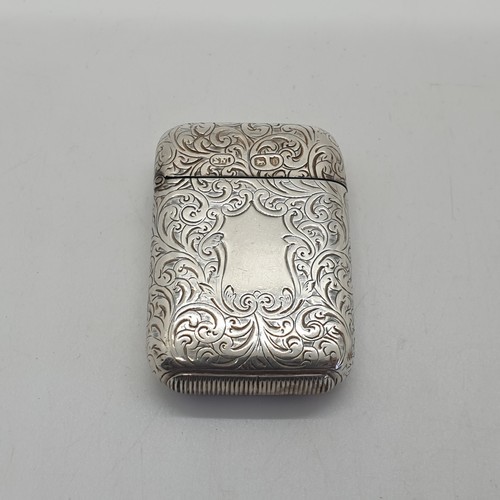 Sterling silber vesta etui - sterling,