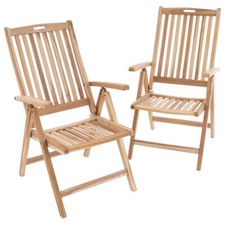 Divero 2er set - divero, gartenstuhl
