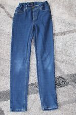 33? TCM Tchibo Jeggings Hose Leggings Mädchen 134 140 blau Treggings jeans