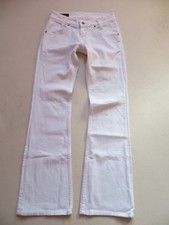 Lee LEOLA Damen Bootcut Jeans Hose W 27 /L 32, Weiß ! White Stretch Denim, TOP !