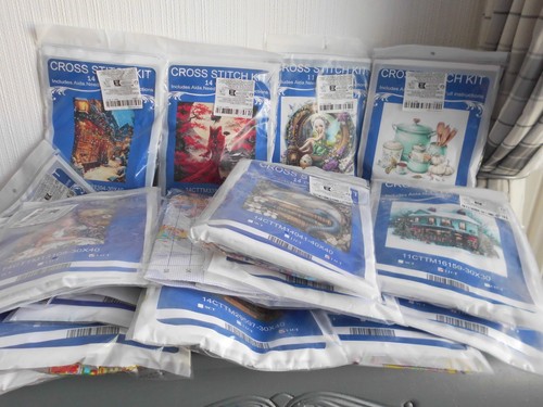 Kreuzstich sets auf bedruckter - kreuzstich-sets,