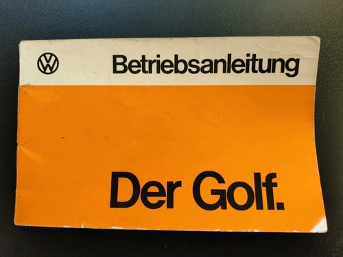 Golf betriebsanleitung - golf,