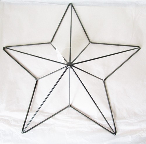Stern metallstern schwarz - stern,