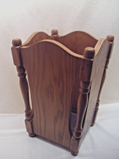 Holz schirmständer antik stil - holz,