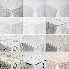 Tischdecke lace vinyl - lace,