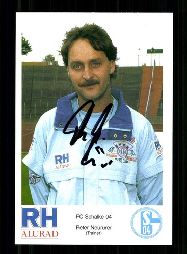 Peter neururer autogrammkarte - peter,