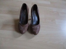 Damen Schuhe braun Gr.40 High