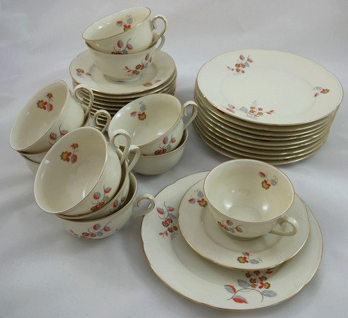 Kaffeeservice beige