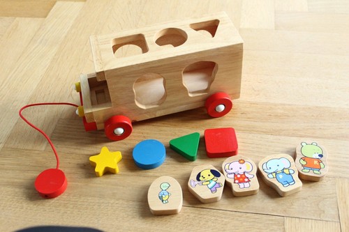 Holz-Motorik-Spielzeug