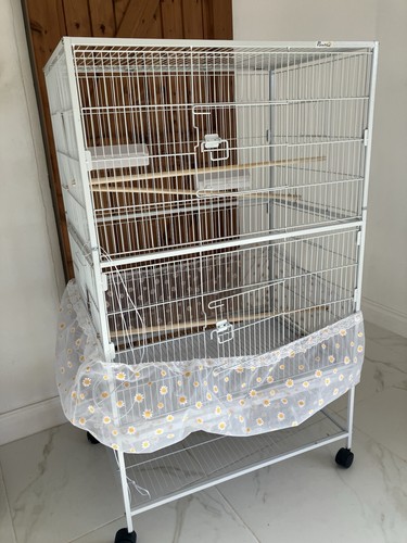 Großer vogelkäfig pawhut - vogelkäfig,