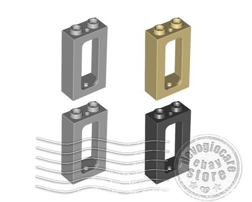 Lego 4035 fenster zug 1x2x3 - lego,