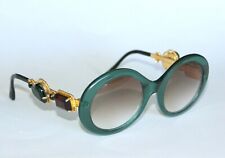 MOSCHINO by PERSOL M253 Vintage Lady Gaga Sonnenbrille - selten grün transparent