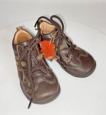 Mollio Leder Halbschuh braun Gr. 19 fällt klein aus hochwertiges Leder