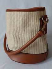 ORSAY Beutel Tasche Handtasche Kordelzug Eimer Umhängetasche beige braun Neu