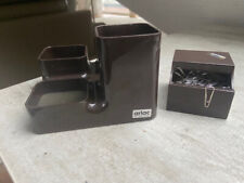 Vintage Arlac Bleistiftbox Stifthalter Set