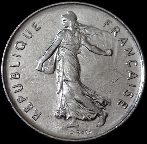 Frankreich francs 1990 o - francs, "o