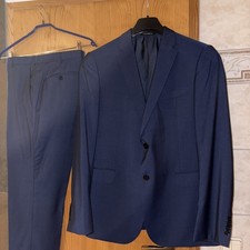 Armani Herren Anzug Blau Gr