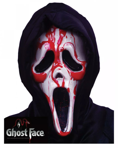Blutende scream maske - scream,