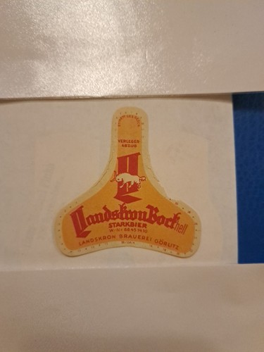 Bieretikett landskron - ☆☆bieretikett,