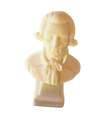 Goethe büste weiß cm - goethe,