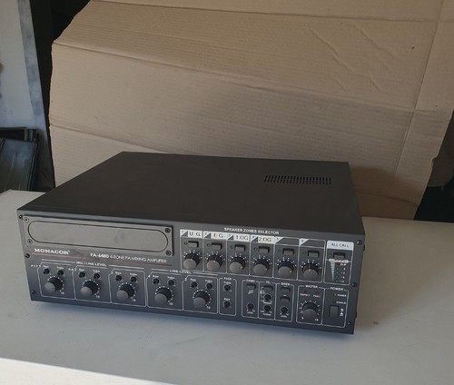Monacor 6480 verstärker - monacor, pa-6480